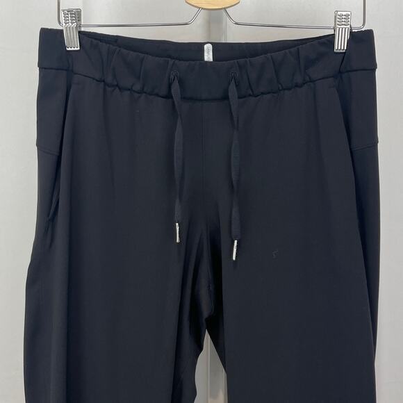 LULULEMON Womens On The Fly Pants 27" Inseam Pull On W5BT8S Black Size 6 - Picture 4 of 11
